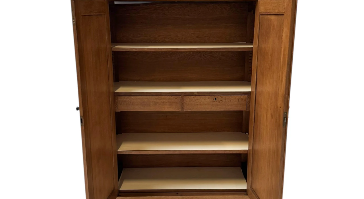 Art Deco Amsterdamse School Armoire by Hildo Krop for Gebroeders Monsieur